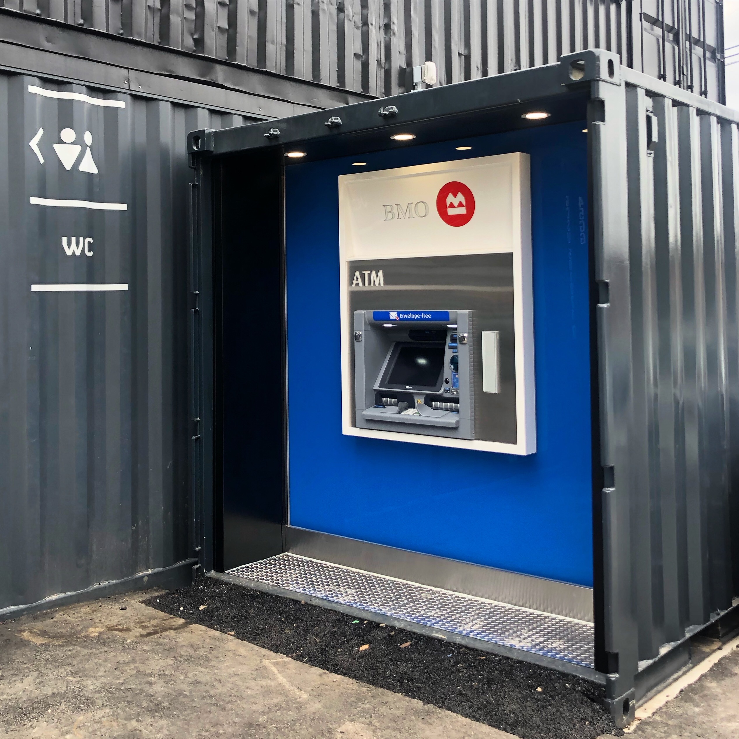 Commercial Container builds BMO Modular ATM